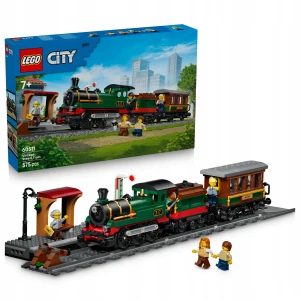 KLOCKI LEGO City 60511 Retro pociąg z lokomotywą parową