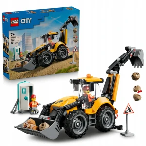 KLOCKI LEGO City 60480 Żółta koparko-ładowarka
