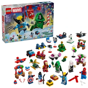 KLOCKI LEGO Super Heroes 76340 Kalendarz adwentowy na 2026 rok