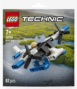 KLOCKI LEGO Technic Biały wodnosamolot 30736