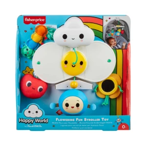 FISHER PRICE Karuzela kwiatek z zabawkami do wózka HBW13